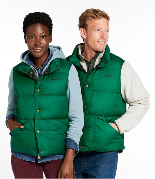 Adults' Bean's Trail Model Down Vest '82 - US 5549