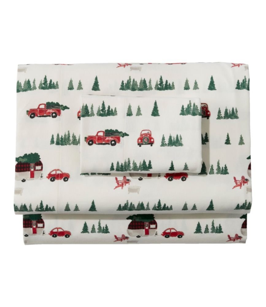 Holiday Flannel Sheet Set - US 3488