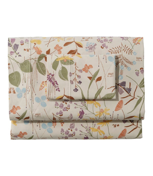 Birch Floral Percale Sheet Collection - US 3475