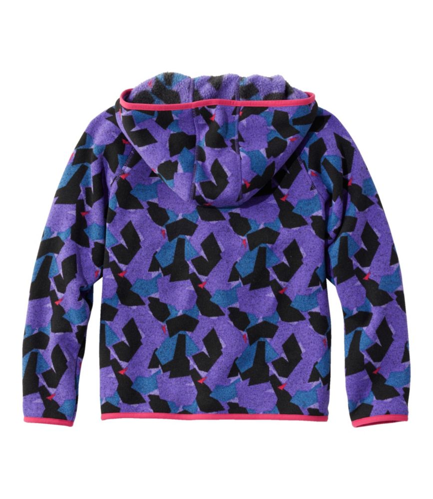 Kids' L.L.Bean Sweater Fleece, Hooded Print - US 1692