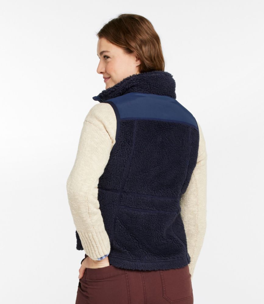 Women's Bean's Sherpa Fleece Vest - US 4135