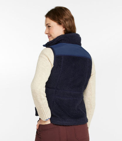 Women's Bean's Sherpa Fleece Vest - US 4135