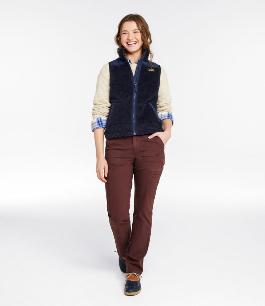 Women's Bean's Sherpa Fleece Vest - US 4135
