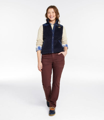 Women's Bean's Sherpa Fleece Vest - US 4135