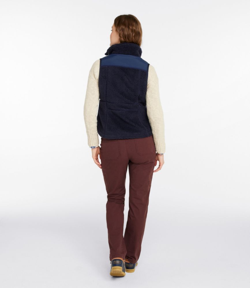 Women's Bean's Sherpa Fleece Vest - US 4135