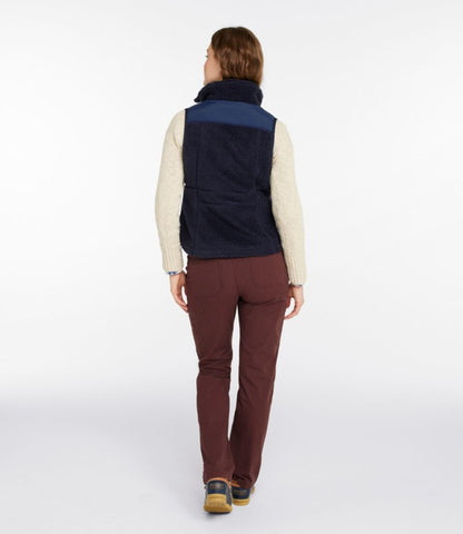 Women's Bean's Sherpa Fleece Vest - US 4135