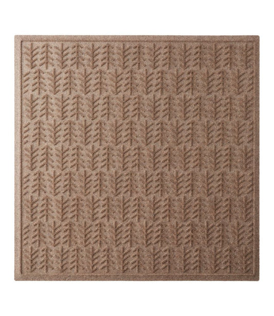 Everyspace Recycled Waterhog Mat, Square, Trees - US 8689