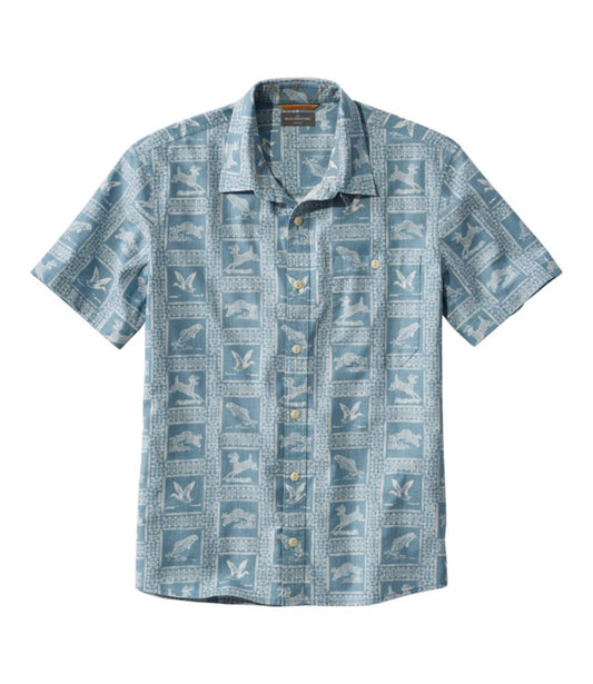 Men's Signature Vacationland Shirt, Short-Sleeve, Slim Fit - US 0687