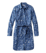 Women's Signature Camp Shirt Dress, Button-Front - US 8085