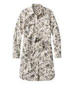 Women's Signature Camp Shirt Dress, Button-Front - US 9939