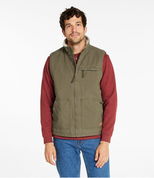 Men's Bean's Insulated Utility Vest - US 7091