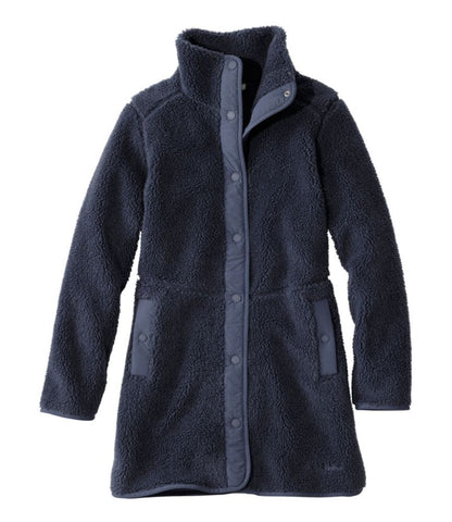 Women's Bean's Sherpa Fleece Coat - US 7611
