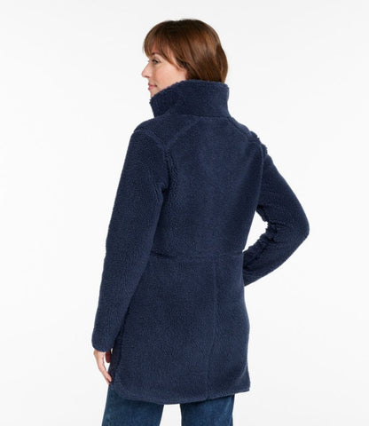 Women's Bean's Sherpa Fleece Coat - US 7611