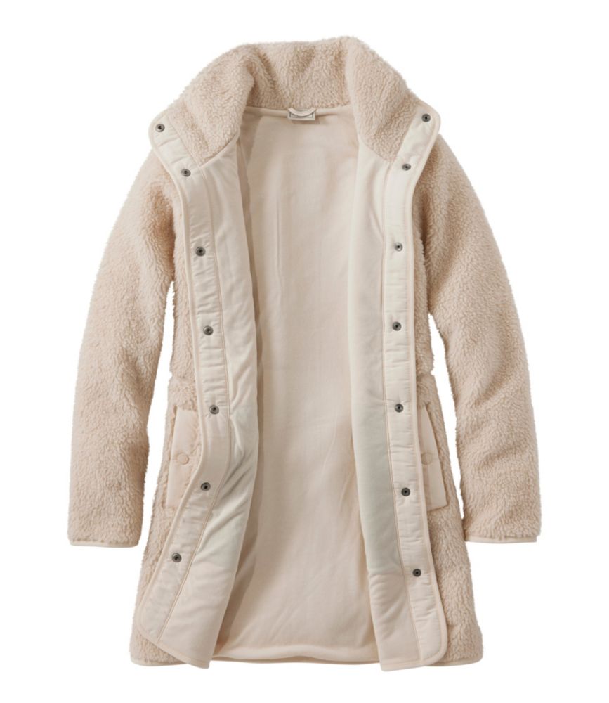 Women's Bean's Sherpa Fleece Coat - US 6386