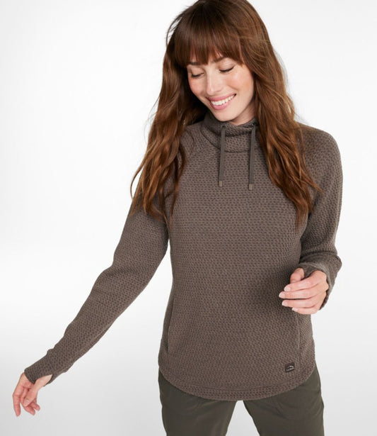 Women's Ridgeknit Crossneck Pullover - US 7556