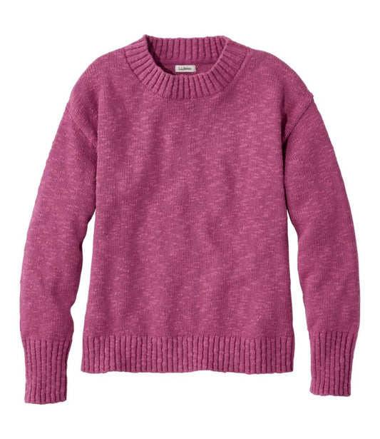 Women's Cotton Ragg Sweater, Crewneck - US 5350