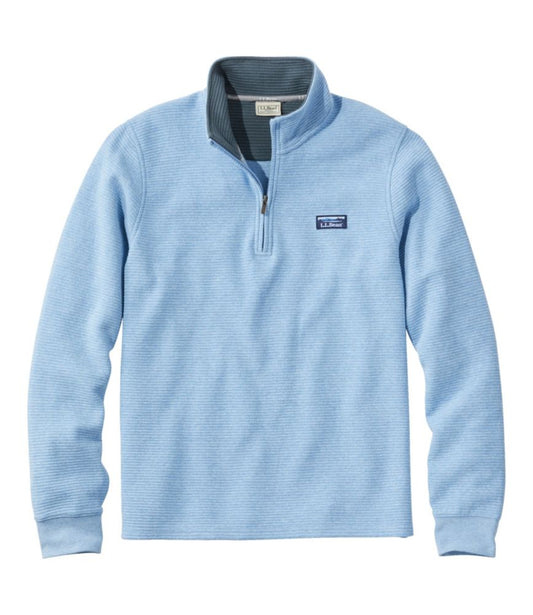 Men's Lakewashed Double-Knit Quarter-Zip Pullover - US 5214