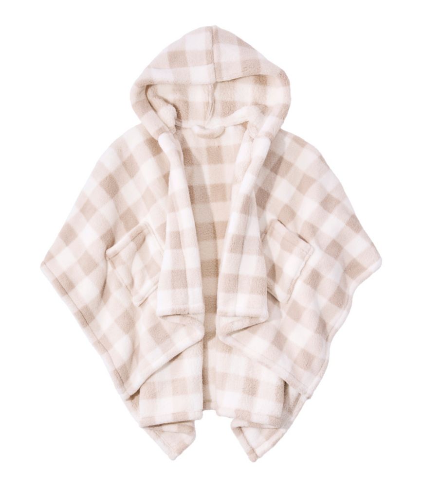 Cozy Sherpa Wearable Throw, Plaid - US 8176