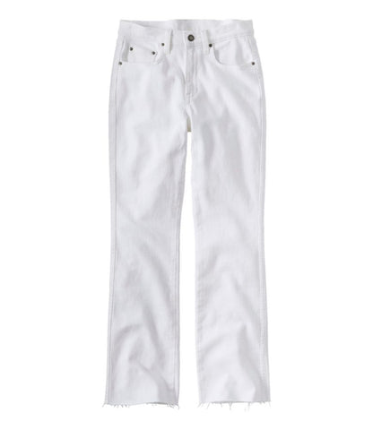 Women's L.L.Bean Everyday Stretch Jeans, High-Rise Mini Bootcut Ankle - US 5258