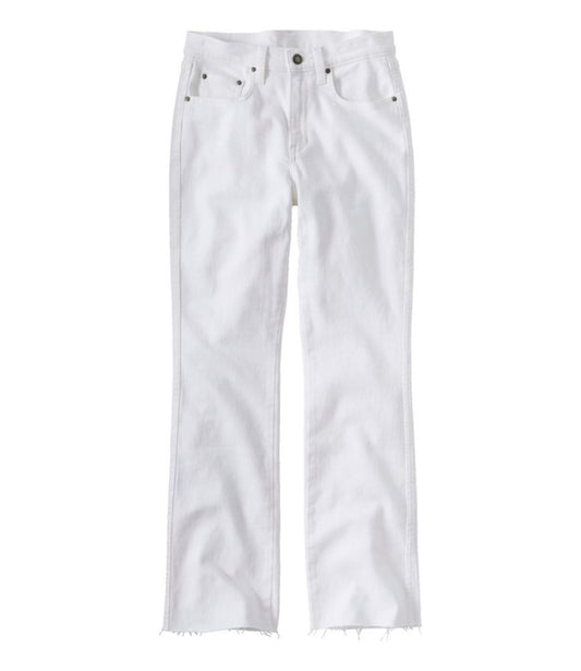 Women's L.L.Bean Everyday Stretch Jeans, High-Rise Mini Bootcut Ankle - US 5258