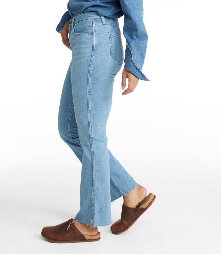 Women's L.L.Bean Everyday Stretch Jeans, High-Rise Mini Bootcut Ankle - US 6295