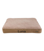 Premium Fleece Dog Bed Replacement Cover, Rectangular - US 7889