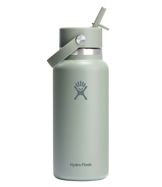 Hydro Flask Wide Mouth Water Bottle with Flex Straw Cap, 32 oz. - US 4043
