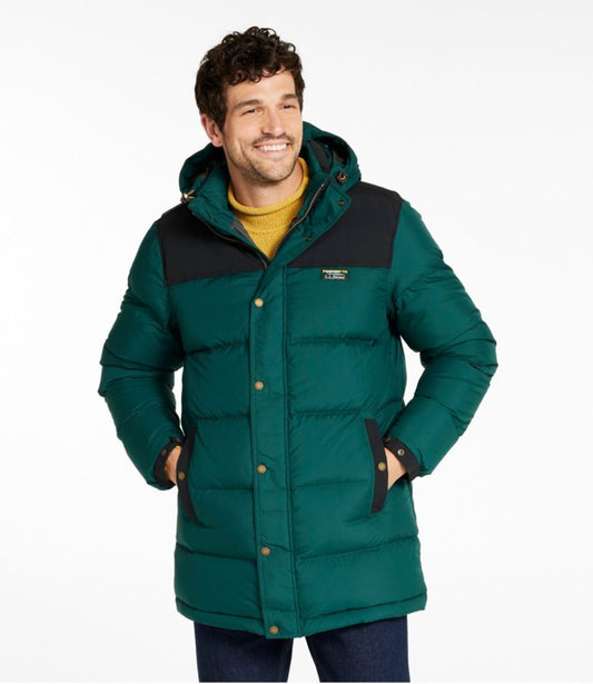 Men's Mountain Classic Down Parka, Colorblock - US 5664