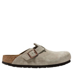 Women's Birkenstock Boston Clogs, Suede Soft Footbed - US 9253