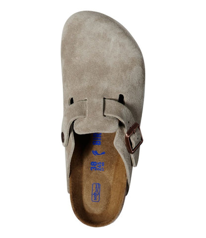 Women's Birkenstock Boston Clogs, Suede Soft Footbed - US 9253