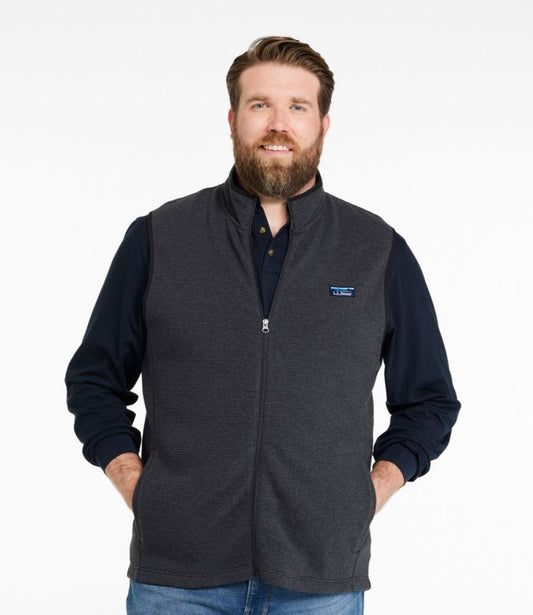 Men's Lakewashed Double-Knit Vest - US 6933