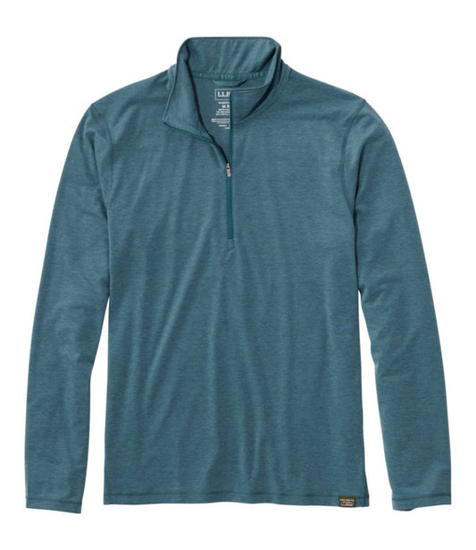 Men's Everyday SunSmart® Tee, Long-Sleeve Quarter-Zip - US 9549