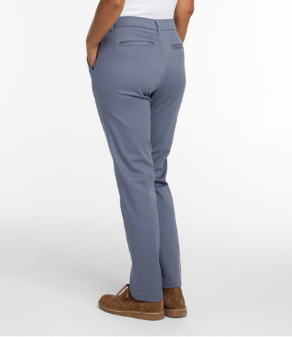 Women's Comfort Stretch Pants, Mid-Rise Straight-Leg Chino - US 6133