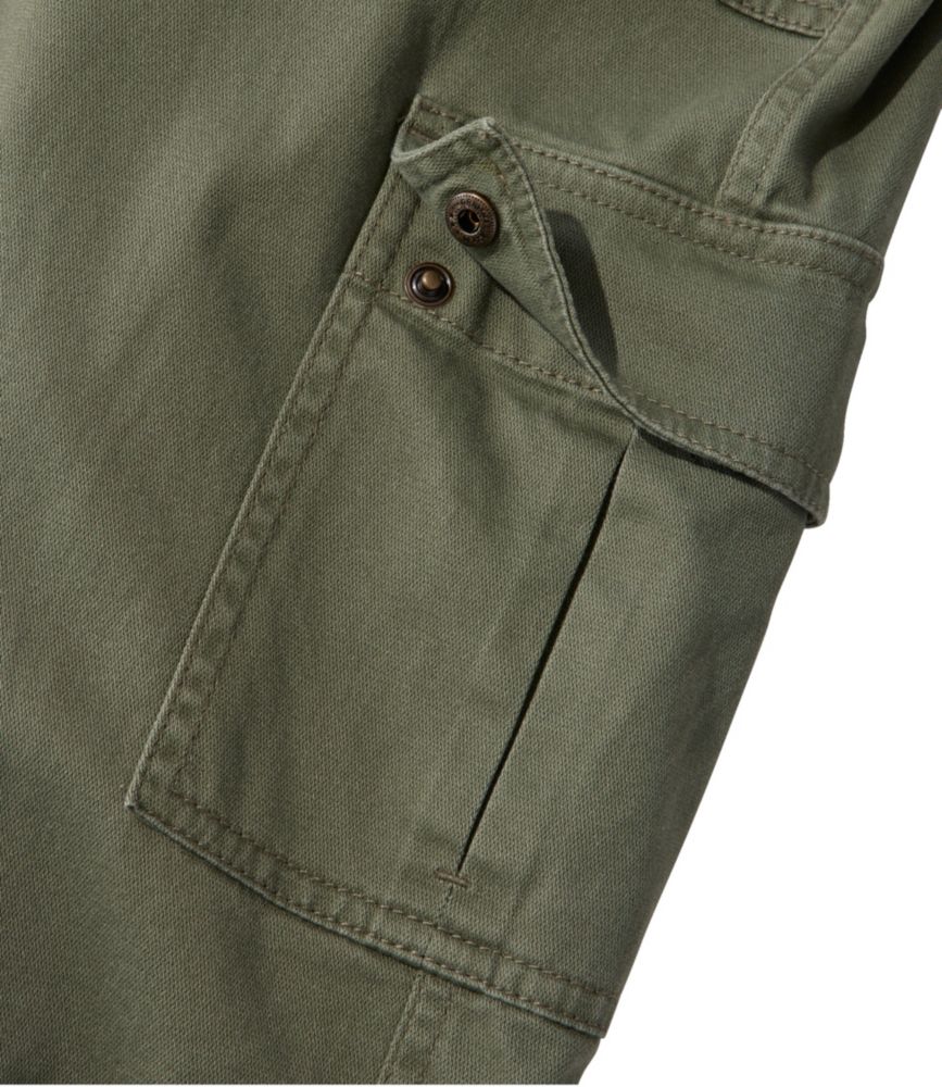 Women's Comfort Stretch Pants, Mid-Rise Straight-Leg Cargo - US 1295