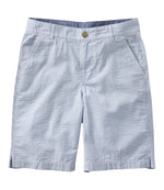 Women's Comfort Stretch Shorts, Seersucker Bermudas 9" - US 3661