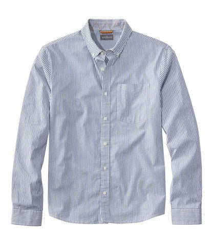 Men's Signature Stretch Poplin Shirt, Long-Sleeve, Slim Fit - US 1745