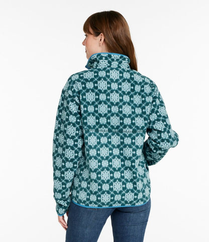 Adults' Bean's Classic Fleece Pullover, Print - US 7453