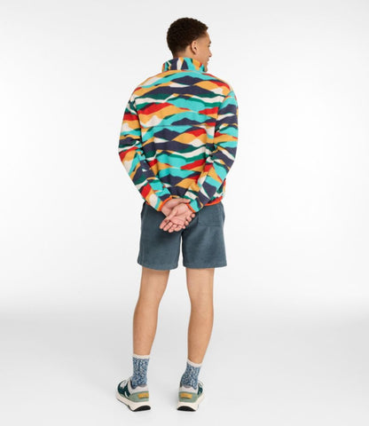 Adults' Bean's Classic Fleece Pullover, Print - US 9574