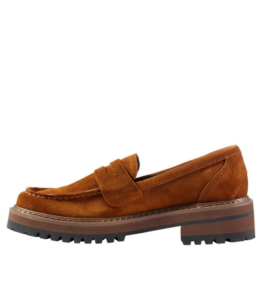 Women's Camden Hills Penny Loafers, Suede - US 1421