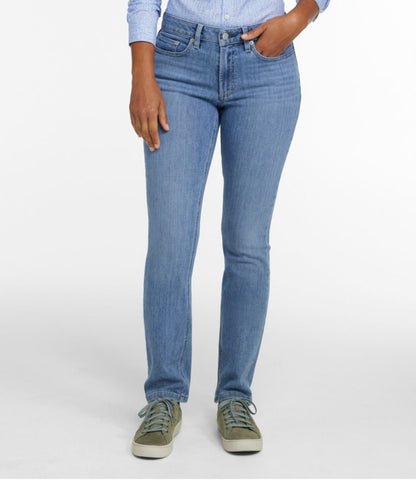 Women's BeanFlex® Jeans, Mid-Rise Straight-Leg - US 6620
