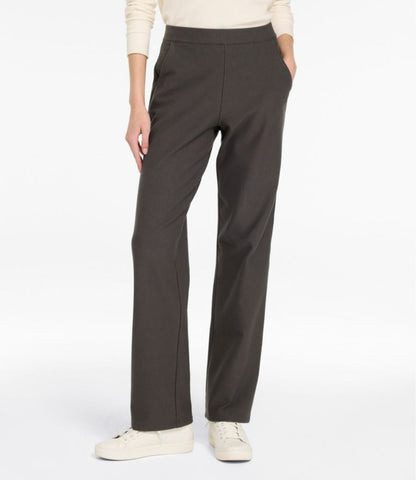 Women's Perfect Fit Pants, Fleece-Backed Straight-Leg - US 0403