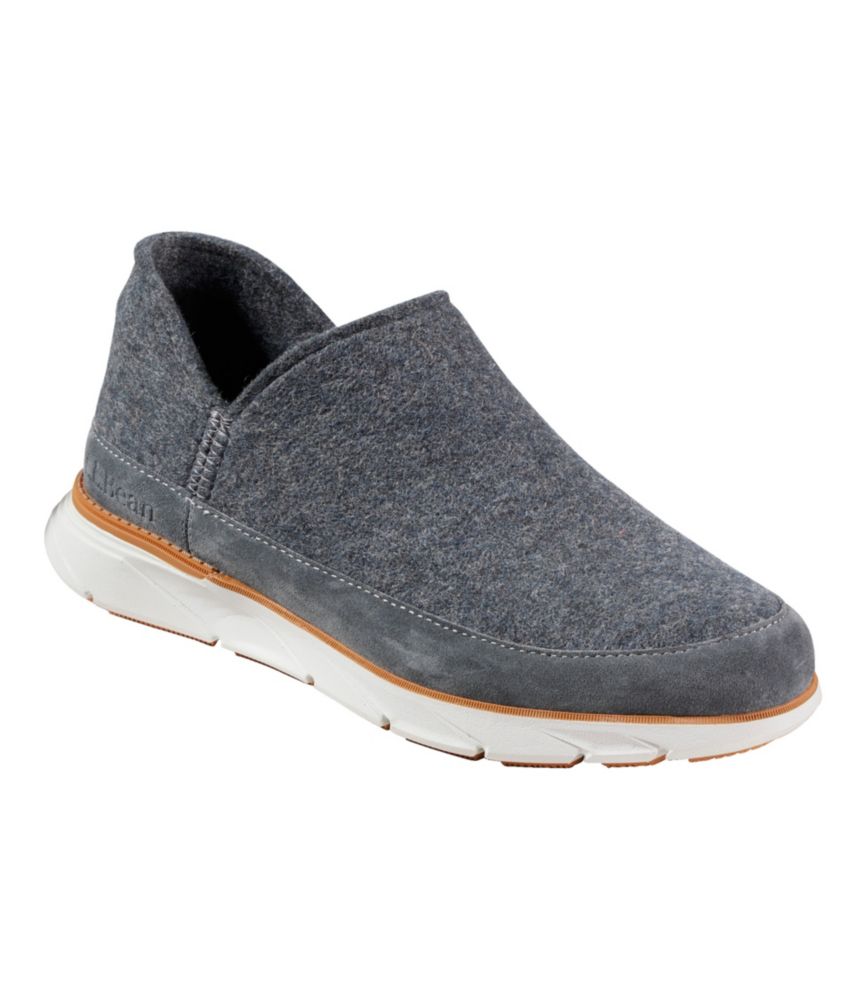 Men's Downeast Slip-Ons, Wool - US 3726