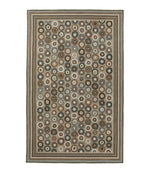 Bean's Wool Hooked Rug, Coins - US 0101