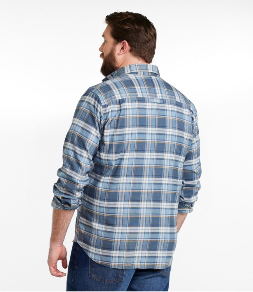 Men's Stonecoast Hemp Shirt, Long-Sleeve, Slightly Fitted Untucked Fit - US 6373