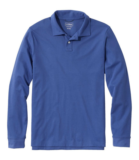 Men's Comfort Stretch Performance® Polo, Long-Sleeve, Slightly Fitted - US 2977