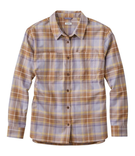 Women's Whisperweight Flannel Shirt, Button-Down - US 5554