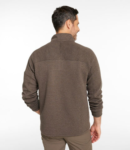 Men's Ridgeknit Pullover, Quarter-Zip - US 1985