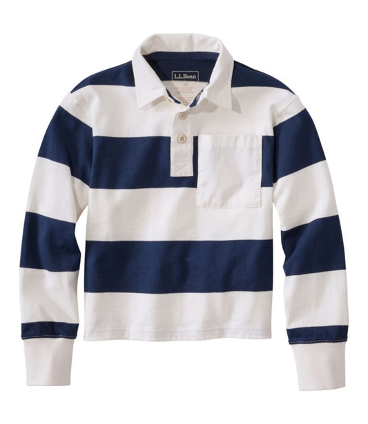 Kids' Striped Rugby Shirt - US 8348