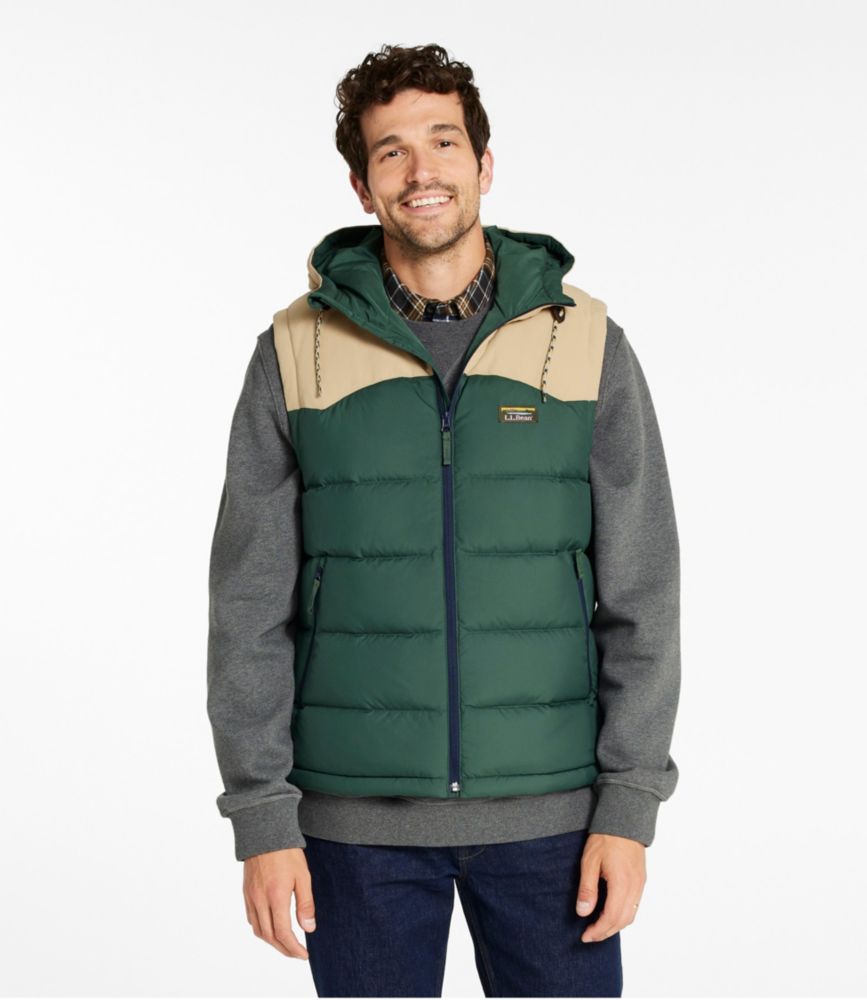 Men's Mountain Classic Hooded Down Vest - US 5431