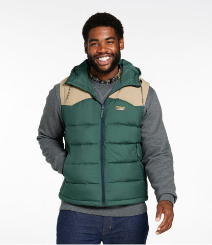 Men's Mountain Classic Hooded Down Vest - US 5431